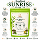 Ariya Nature Sunrise Green Tea 100 Gram | Pure Green Tea Leaves, Natural & Vegan