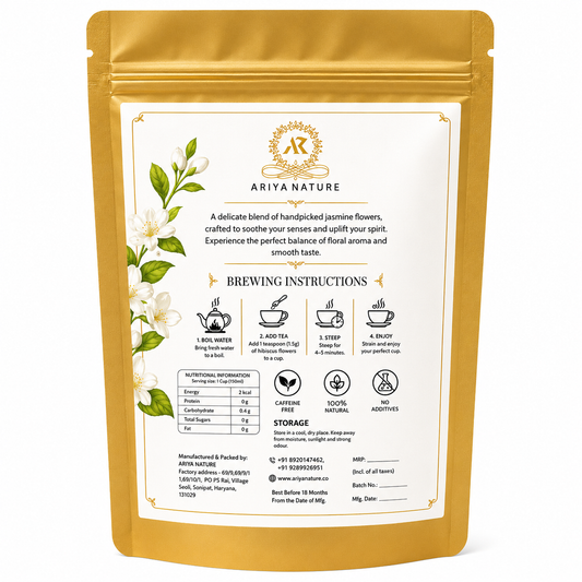 Ariya Nature Basil Seeds (Sabja) 150g | Premium Natural Sweet Basil Seeds
