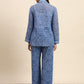 Ariya Threads Azure Lace Co-ord Set (Powder Blue)
