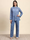 Ariya Threads Azure Lace Co-ord Set (Powder Blue)