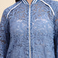 Ariya Threads Azure Lace Co-ord Set (Powder Blue)