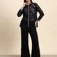 Ariya Threads Noir Edge Co-ord Set