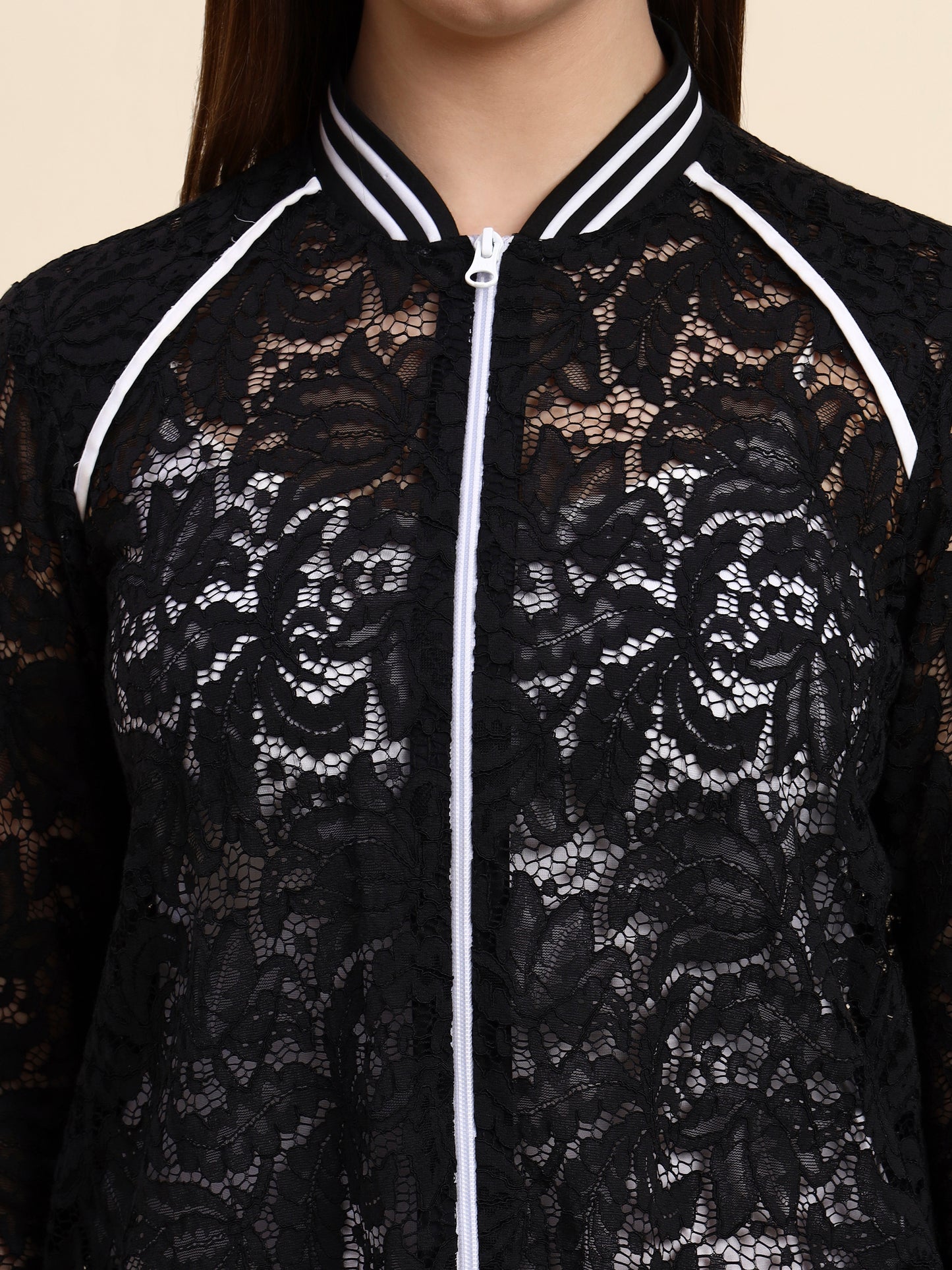 Ariya Threads Noir Edge Co-ord Set