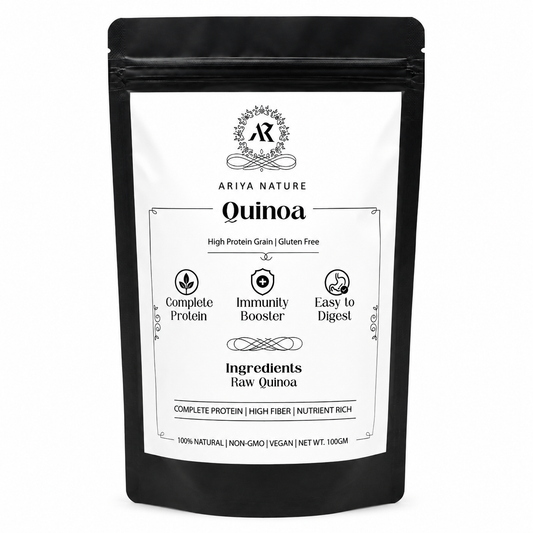 Ariya Nature Raw Quinoa 100g | Premium Gluten-Free High Protein Grain