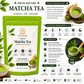 Ariya Nature Organic Matcha Tea Powder 100g| Premium Green Tea, Vegan & Natural