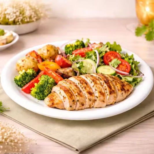 Ariya Melamine Dinner Plates 11 Inch Set of 12 | White
