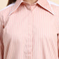 Ariya Threads Striped Co-ord Set (Blush Pink)