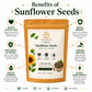 Ariya Nature Organic Sunflower Seeds 150g | Natural, Vegan & Non-GMO Snack
