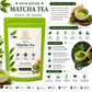 Ariya Nature Organic Matcha Tea Powder 40g| Premium Green Tea, Vegan & Natural