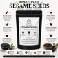 Ariya Nature Raw Sesame Seeds 100g | Premium Natural Non-GMO Sesame Seeds
