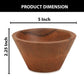 Ariya 5" Acacia Wood Salad Bowl – Handmade, Durable & Elegant for Kitchen & Dining