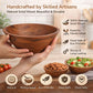 Ariya 10" Acacia Wood Salad Bowl – Handmade, Durable & Elegant for Kitchen & Dining