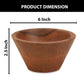 Ariya 6" Acacia Wood Salad Bowl – Handmade, Durable & Elegant for Kitchen & Dining