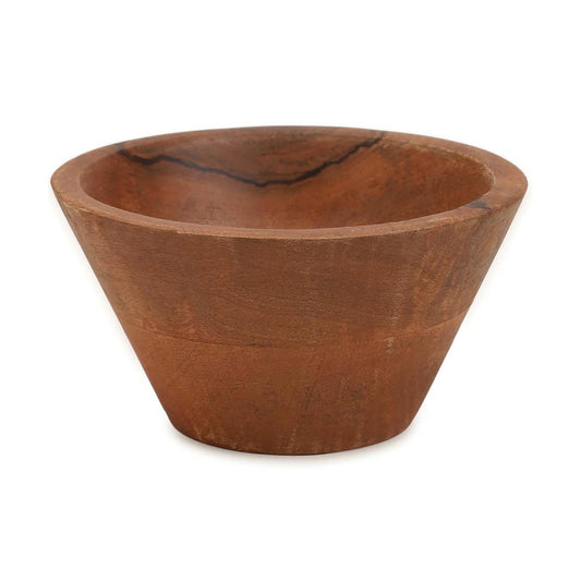 Ariya 5" Acacia Wood Salad Bowl – Handmade, Durable & Elegant for Kitchen & Dining
