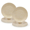 Ariya 10.5" Melamine Dinner Plates Set of 24 – Golden Mirage