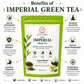 Ariya Nature Imperial Green Tea 40g | Pure Green Tea Leaves, Natural & Vegan