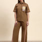 Ariya Threads Sahara Co-ord Set (Mocha Blush)