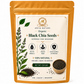 Ariya Nature Organic Black Chia Seeds 250 Gram| Raw, Non-GMO, Vegan Superfood