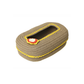 Ariya Cotton Tissue Box Holder – Oval Beige - Yellow Lace