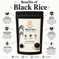 Ariya Nature Organic Black Rice 200 Gram| High Fiber, Vegan & Antioxidant Rich