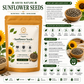 Ariya Nature Organic Sunflower Seeds 150g | Natural, Vegan & Non-GMO Snack
