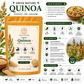 Ariya Nature Organic Quinoa 150g | High Protein, Gluten-Free & Vegan Grain