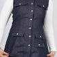 Ariya Threads Women’s Sleeveless Denim Co-Ord Set