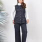 Ariya Threads Women’s Sleeveless Denim Co-Ord Set