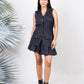 Ariya Threads Women’s Denim Sleeveless Co-ord Set