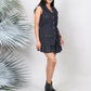 Ariya Threads Women’s Denim Sleeveless Co-ord Set