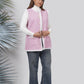 Ariya Threads Rosy Luxe Fur-Trim Tweed Jacket – Stylish Winter Wear