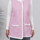 Ariya Threads Rosy Luxe Fur-Trim Tweed Jacket – Stylish Winter Wear