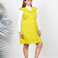 Ariya Threads Yellow Denim Sleeveless Co-ord Set for Trendy All-Day Style