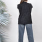 Ariya Threads Black Frost Tweed Fur Jacket – Premium Winter Wear