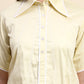 Ariya Threads Women’s Butter Yellow Contrast-Piping Shirt & Straight-Leg Pants Co-ord Set