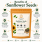 Ariya Nature Organic Sunflower Seeds 200 Gram| Natural, Vegan & Non-GMO Snack