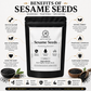Ariya Nature Raw Sesame Seeds 200 Gram| Premium Natural Non-GMO Sesame Seeds