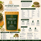 Ariya Nature Pumpkin Seeds 100g | Premium Natural Non-GMO Raw Pumpkin Seeds