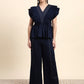 Ariya Threads Midnight Pleated Co-ord Set