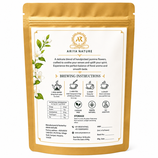 Ariya Nature Dragon Jasmine Tea 50g | Premium Natural Jasmine Flower Tea