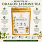 Ariya Nature Dragon Jasmine Tea 50g | Premium Natural Jasmine Flower Tea