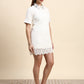 Ariya Threads Celeste Lace Dress (Ivory White)